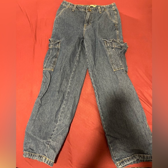 LEVI’S 94 BAGGY CARGO JEANS- size 27 - Picture 1 of 4